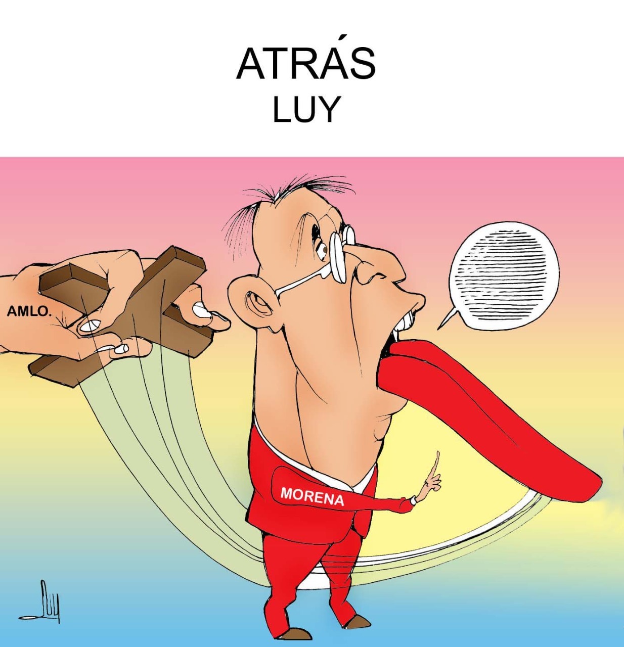 Luy: Atrás