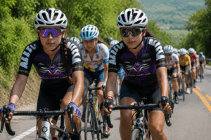 Renata y Nzutzi Herrera llevan el ciclismo hidalguense hasta Colombia