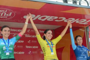 La hidalguense completó una sólida participación en la Vuelta de la Juventud.