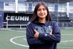 Jennyfer Alva aseguró que Mineras Ceumh tiene claro el objetivo: conquistar el campeonato.