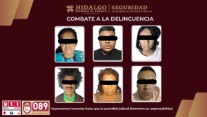Seis detenidos, droga incautada y tres inmuebles intervenidos en Actopan