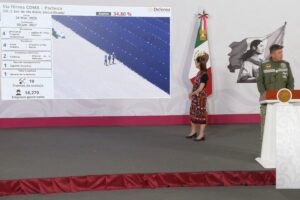 Presentación de los avances de la construcción del tren AIFA-Pachuca
