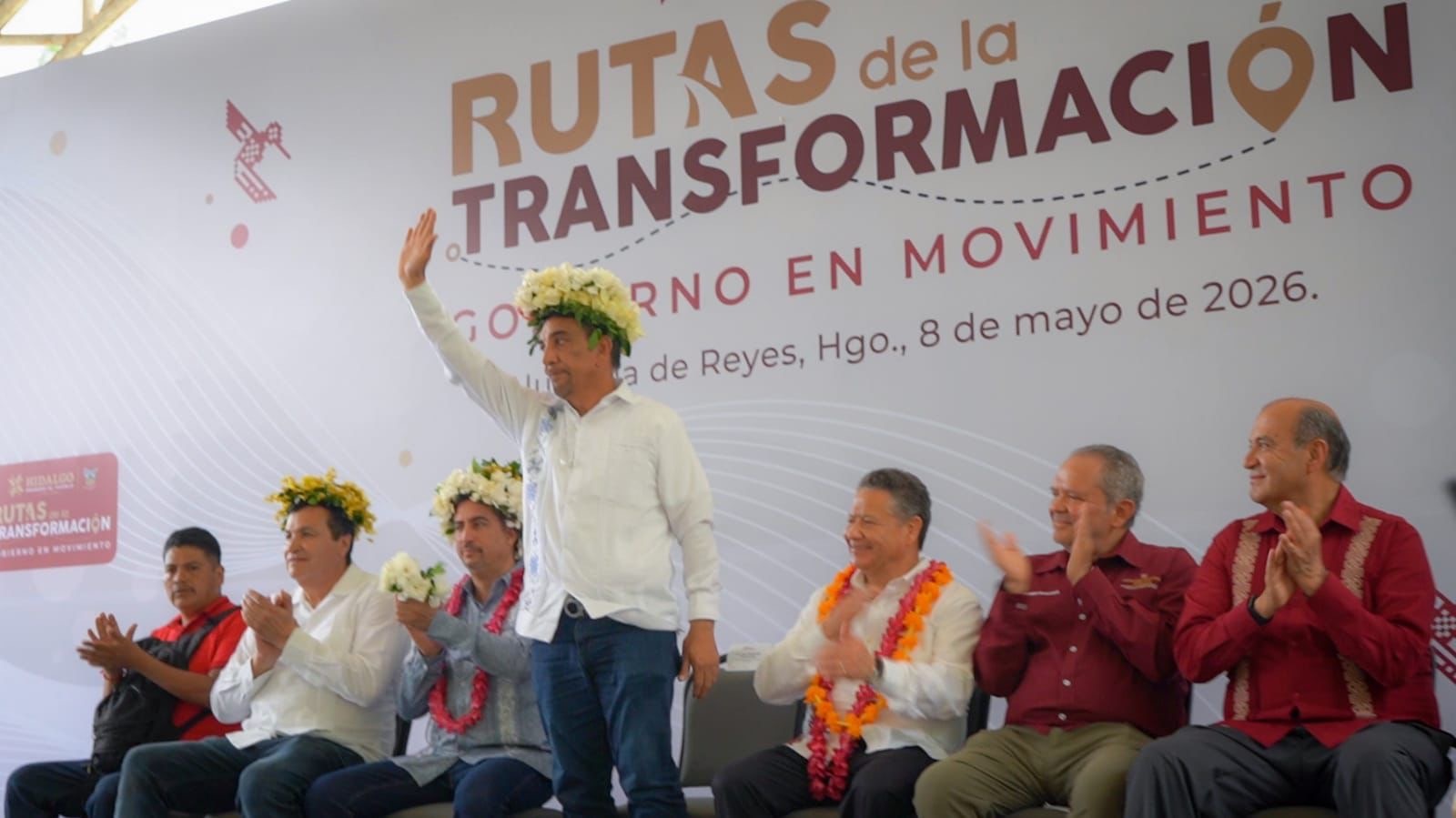Docentes de la región participaron en el homenaje realizado en Huejutla