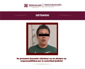 La prisión preventiva oficiosa fue la medida cautelar impuesta al hombre imputado por feminicidio en Actopan, mientras autoridades judiciales analizan los datos de prueba presentados por la fiscalía estatal