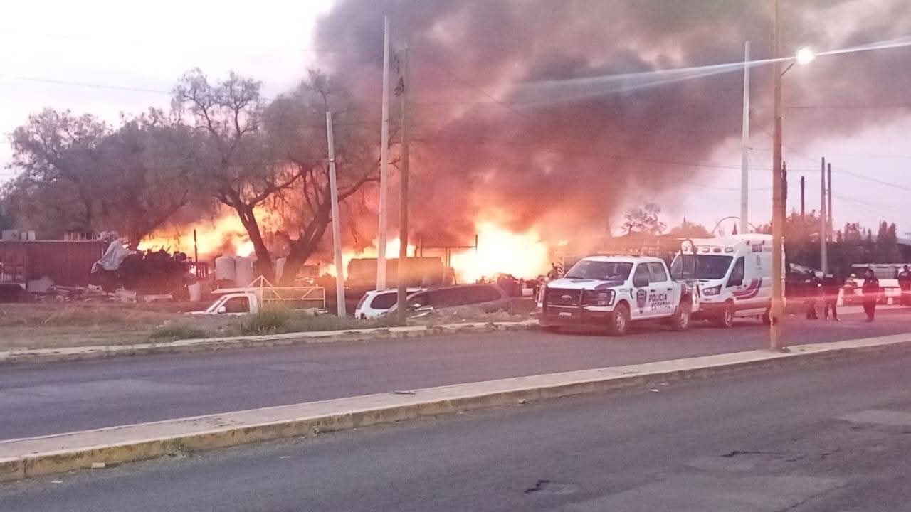La emergencia registrada en Tizayuca ocurrió durante la madrugada de este sábado