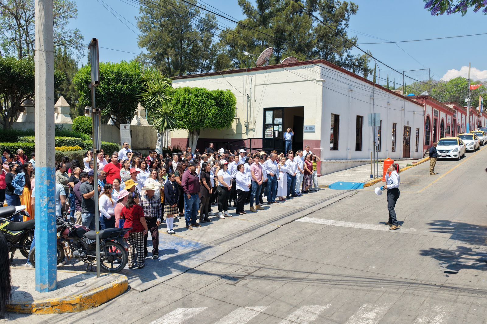Participación ordenada en el Primer Simulacro Nacional 2026.