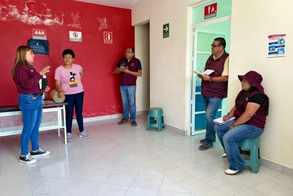 Supervisan en Tepeji del Río clínicas y casas de salud para mejorar su infraestructura