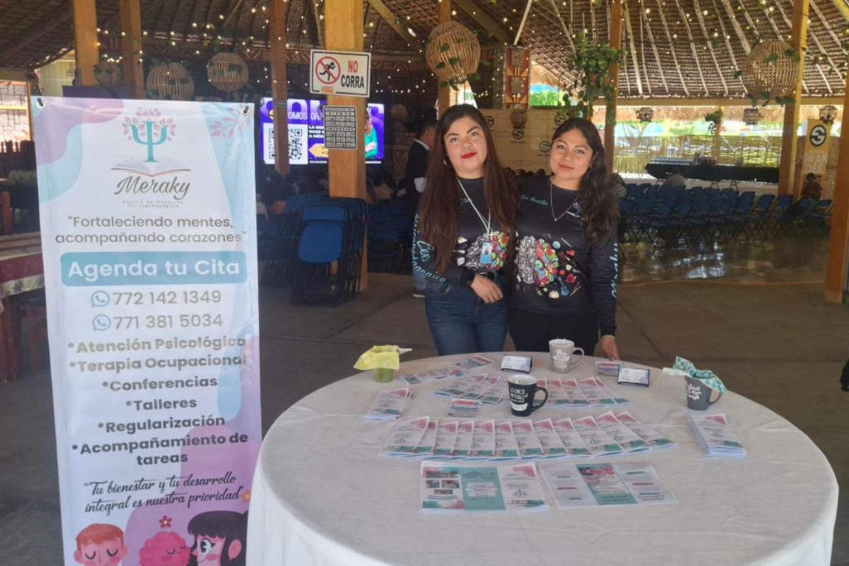 El Centro Psicopedagógico Meraky fue uno de los negocios participantes en el Encuentro de Emprendedores | Foto: Kevin Bretón