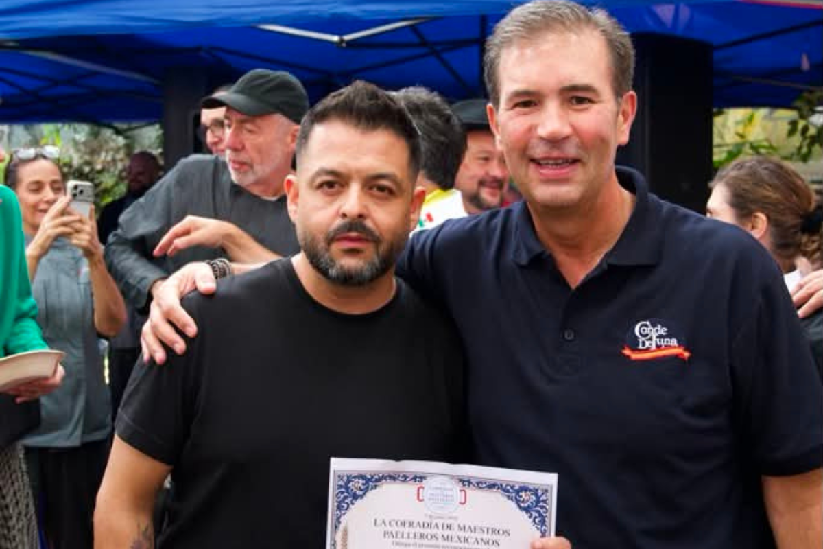 Aarón Campos obtuvo el primer lugar en la segunda edición de Paella Masters.