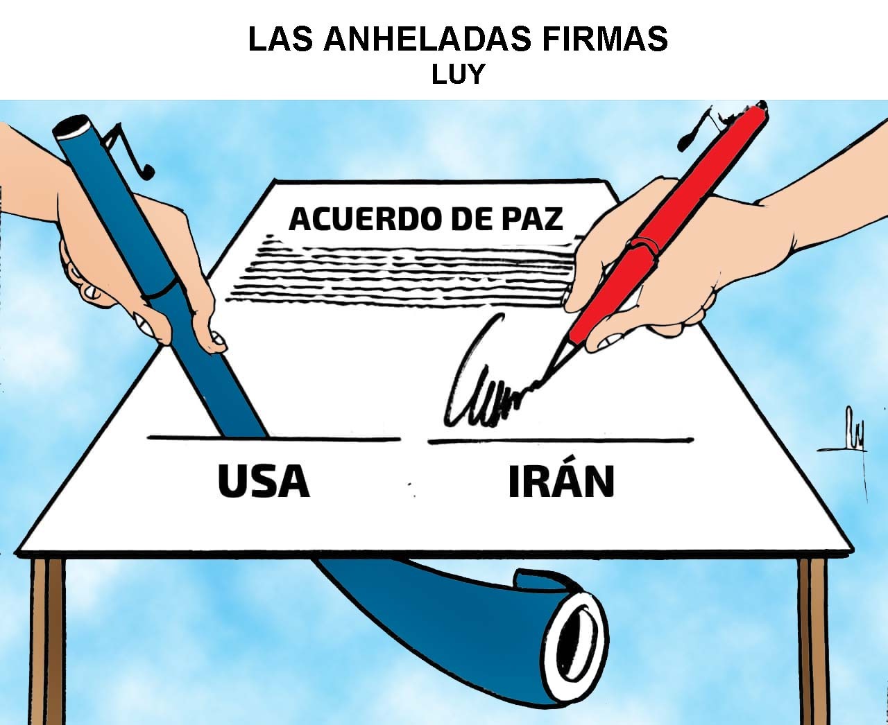 Luy: Las anheladas firmas