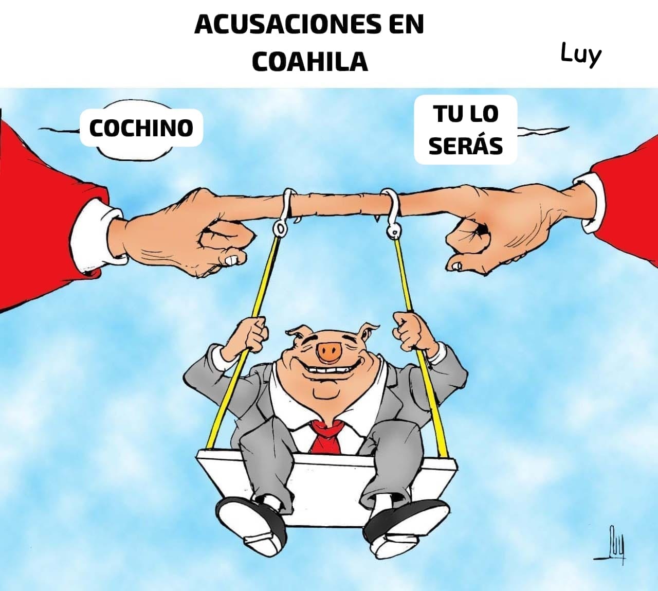 Luy: Acusaciones en Coahuila