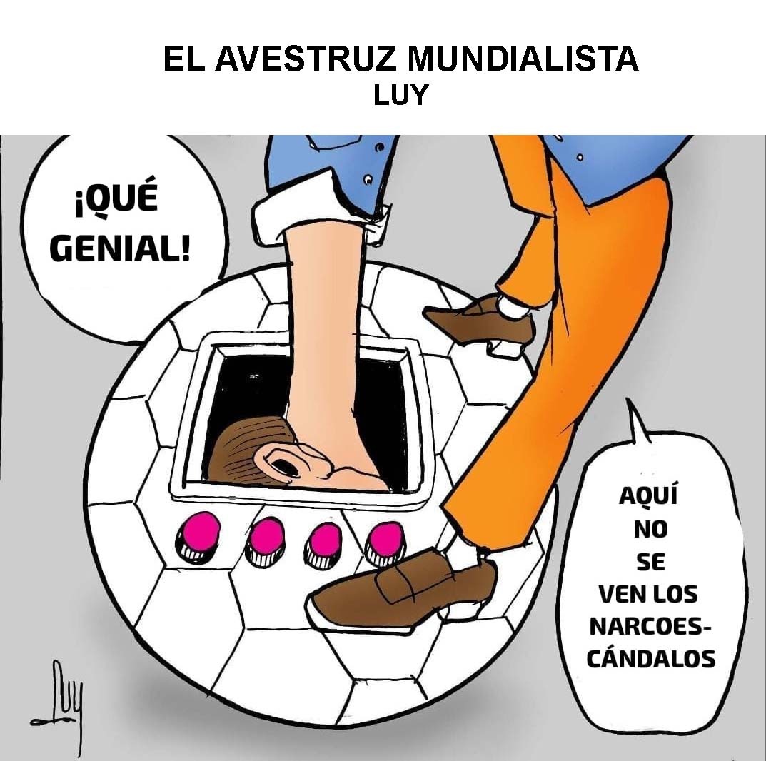 Luy: El avestruz mundialista