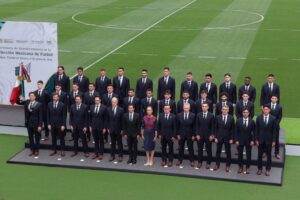 Los 26 convocados de la Selección Mexicana participaron en el protocolo rumbo a la Copa Mundial de 2026