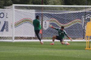 Los Bafana Bafana aprovecharon la altura de Pachuca como parte de su preparación rumbo a la Copa del Mundo.