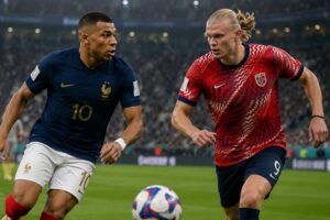 Mbappé vs Haaland: choque de gigantes por el liderato del Grupo I en el Mundial 2026