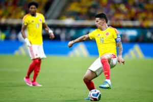 James Rodríguez, experiencia y talento al servicio de la Selección Colombia.