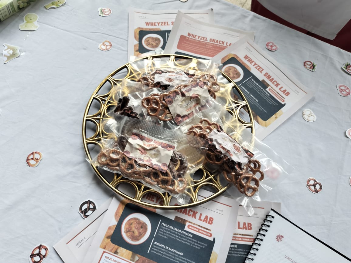 Snack fitness elaborado con suero de leche destaca la creatividad de Hidalgo.