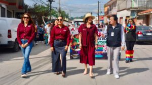 La participación de grupos de Educación Inicial permitió reconocer el trabajo que diariamente realizan madres, padres y tutores dentro del modelo comunitario impulsado por Conafe en Hidalgo