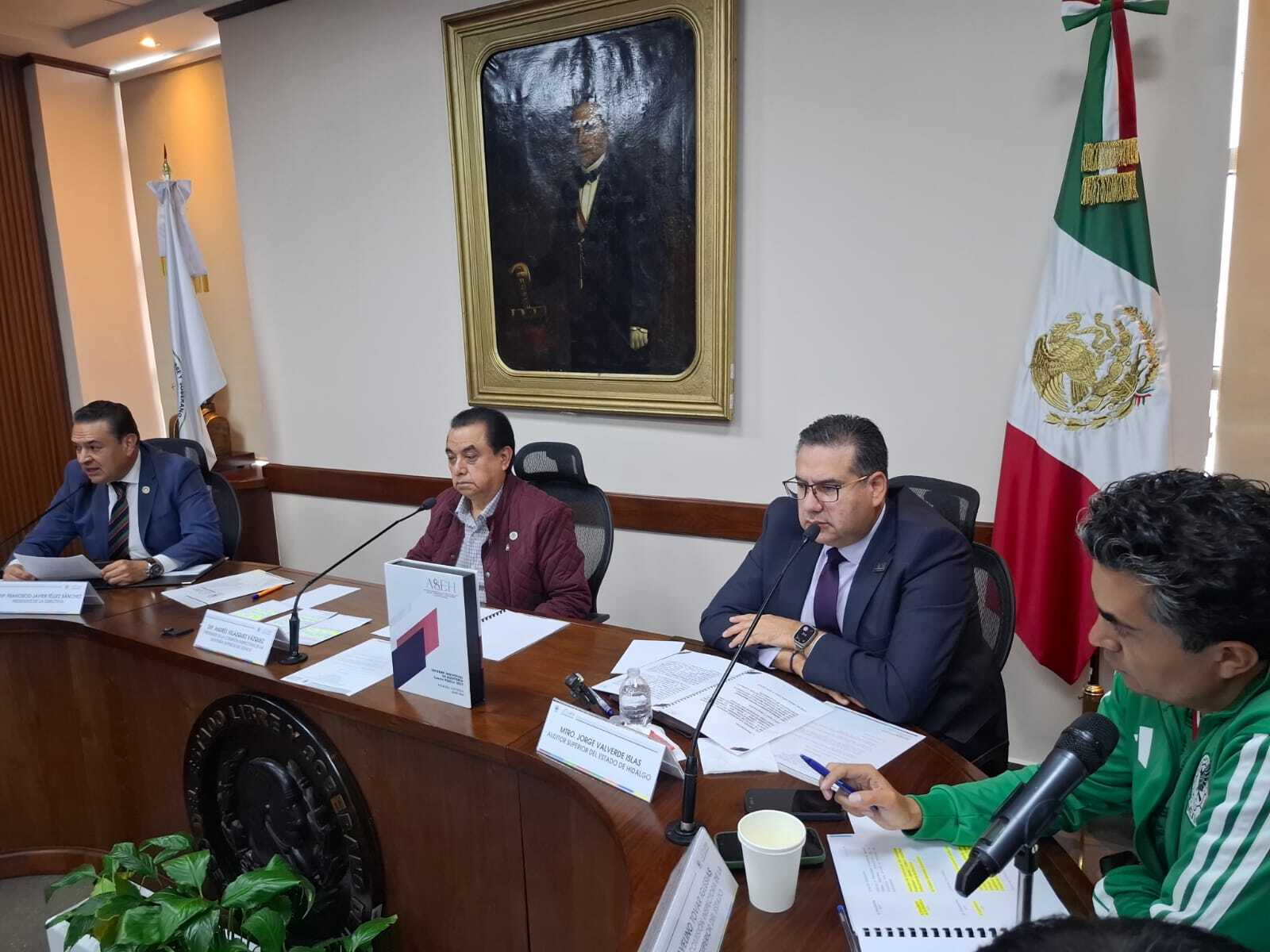 La ASEH presentó observaciones millonarias en la primera entrega de auditorías de la Cuenta Pública 2025