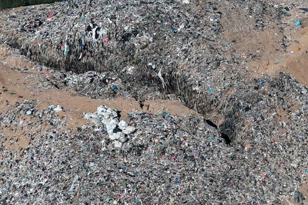 El relleno sanitario de Tula recibía residuos sólidos urbanos de aproximadamente 14 municipios de la región Tula y del Valle del Mezquital, así como algunos de Estado de México | Foto: Especial
