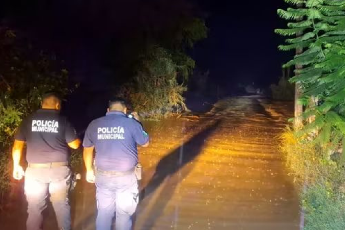 Personal de PC y de Seguridad se mantiene activo ante cualquier eventualidad por el aumento del nivel de los ríos | Foto: Especial