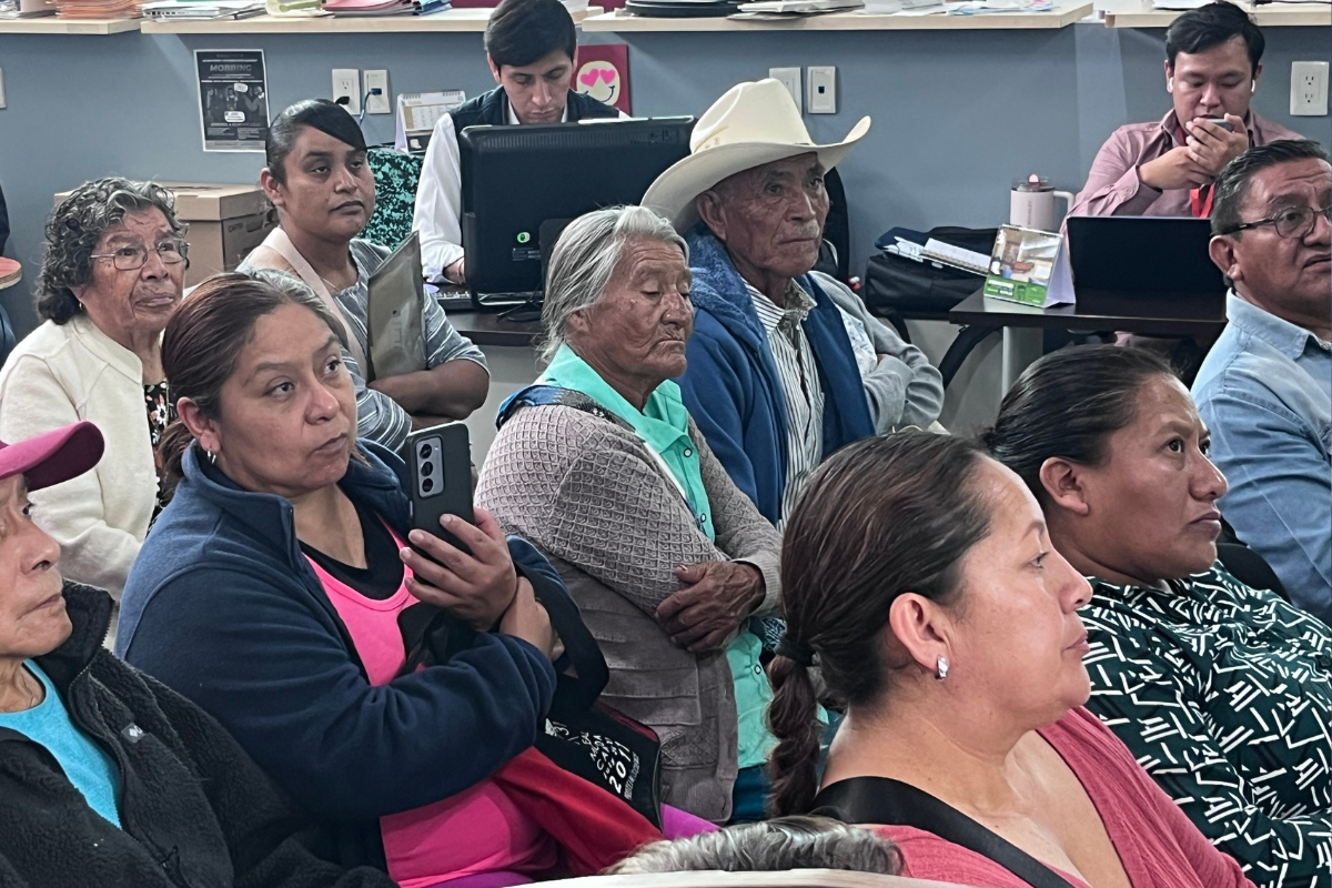 Félix y Jovita tramitaron su visa mediante el programa Raíces de Hidalgo | Foto: Lizania Zavala