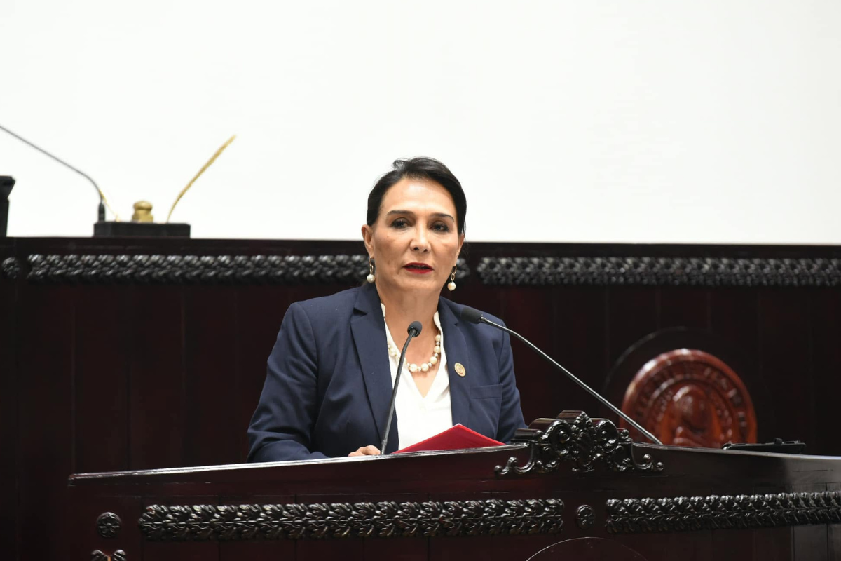 Erika Rodríguez Hernández es exdirigente estatal del PRI y exdiputada local tricolor; terminó la legislatura como parte de la bancada de Morena, luego de crear el Grupo Plural Independiente 