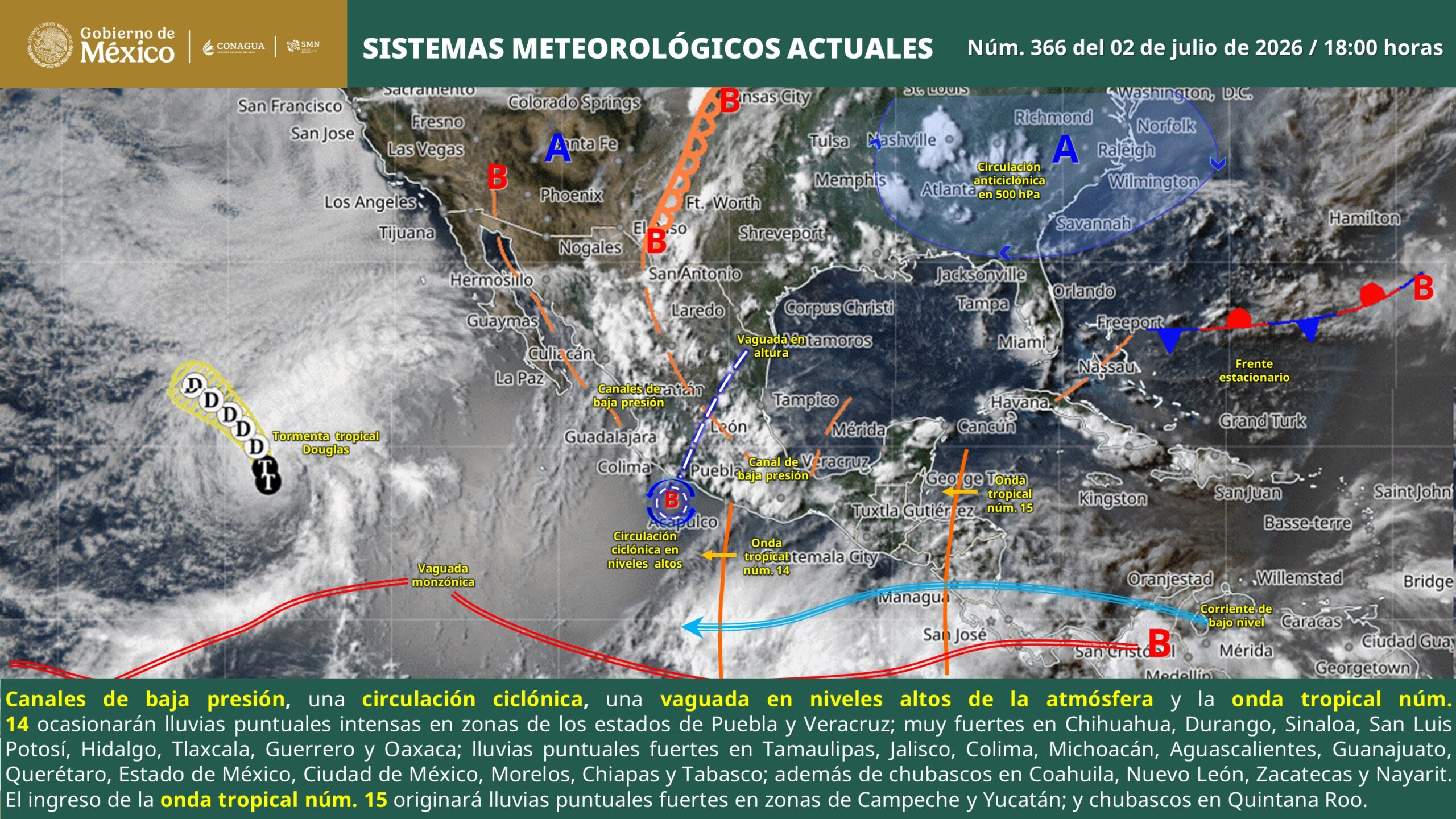 El Clima podría incrementar los niveles de ríos y arroyos en Hidalgo