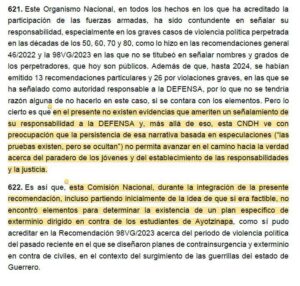 La CNDH presentó la Recomendación 208VG/2026 sobre el caso Ayotzinapa, a casi 12 años de la desaparición de los 43 normalistas de Guerrero