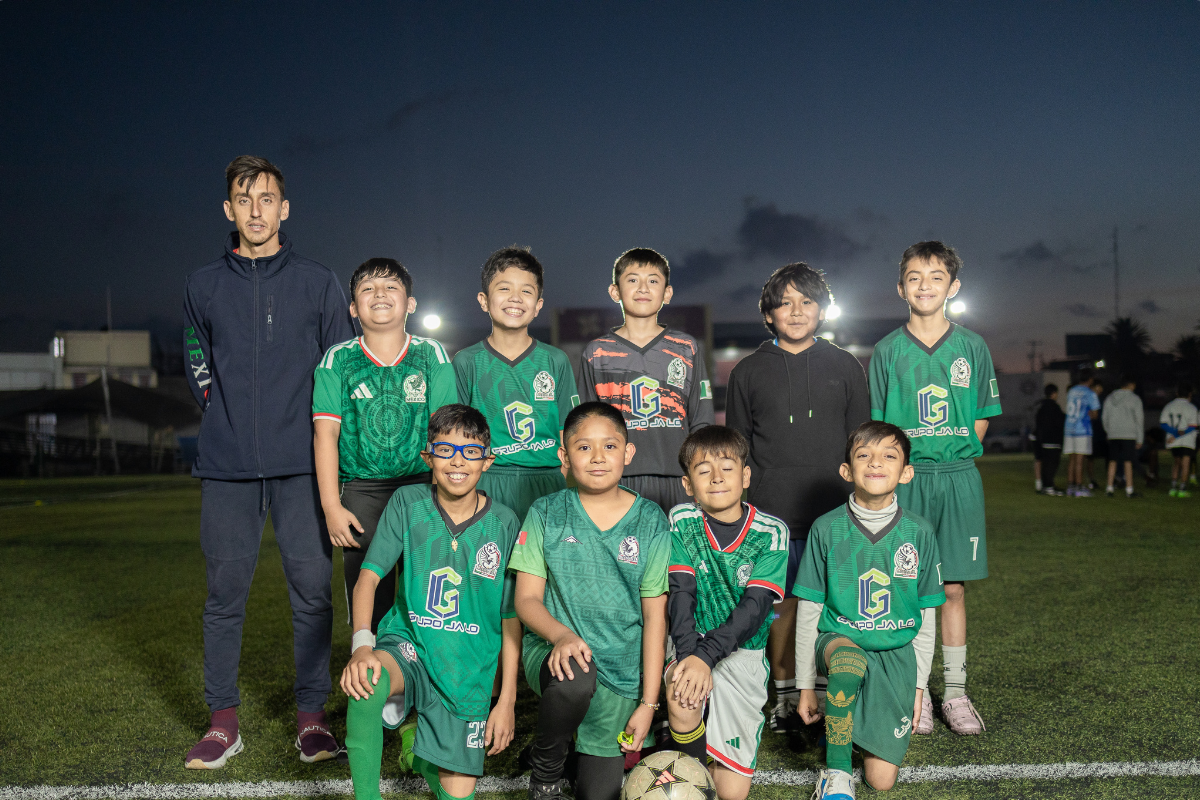 Desde los ocho años, los jugadores comienzan un proceso formativo basado en el aprendizaje, la disciplina y el desarrollo de habilidades deportivas