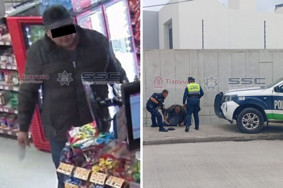 Operativo de seguridad refuerza vigilancia en Tizayuca tras hechos violentos en tienda de conveniencia