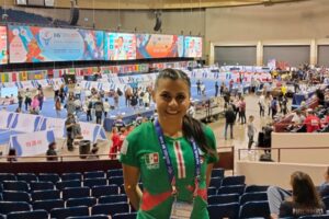 La perseverancia llevó a Virginia Rivera hasta la Copa Mundial de Taolu.
