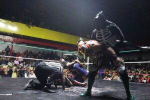 La Arena Afición representa un escenario especial para Karis La Momia Jr., quien asegura sentirse como en casa.