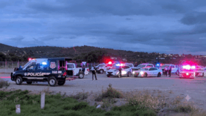 Policías municipales, estatales y elementos de la Guardia Nacional participaron en el operativo desplegado este martes en la zona metropolitana de Pachuca
