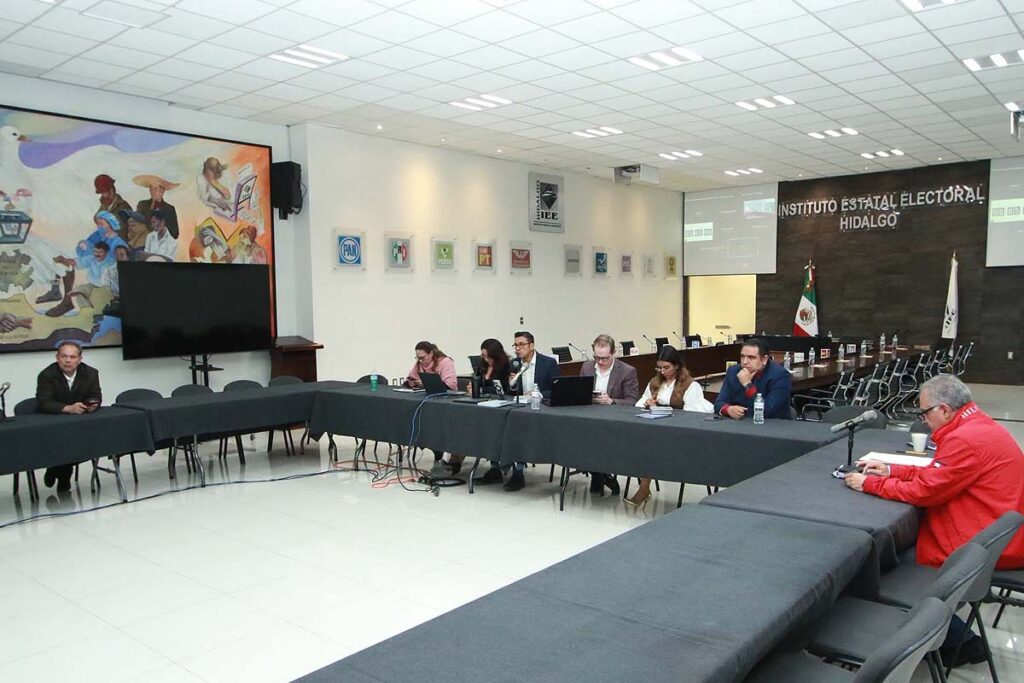 El IEEH aprobó la distribución del financiamiento público para partidos políticos con registro nacional en Hidalgo | Foto: Especial
