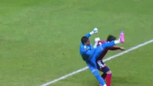 Liceaga protagonizo uno de los momentos más obscuros del juego 