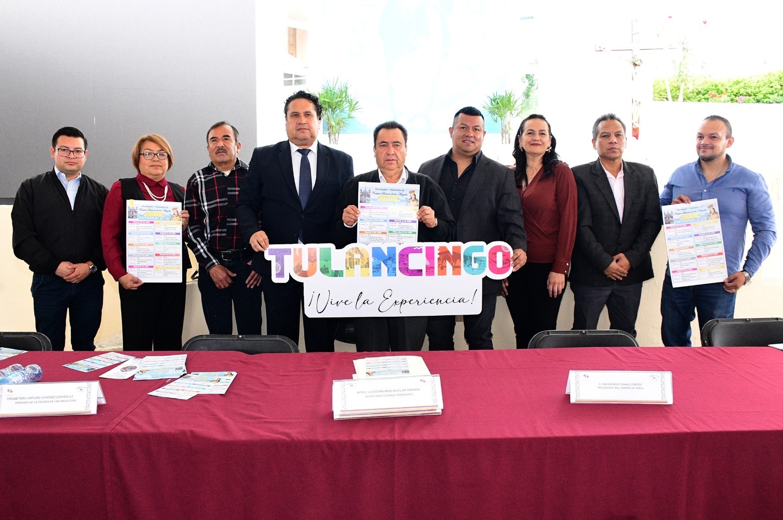 Integrantes del comité organizador presentaron el programa de la Feria de Tulancingo 2026 ante autoridades municipales