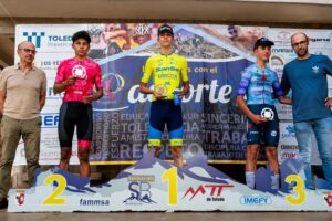 Victoria tras victoria. Jeencarlo Celaya continúa dejando huella en el ciclismo español.