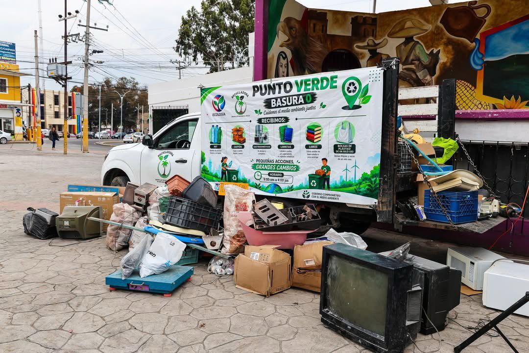 Centro de acopio activo en Tlahuelilpan promueve la separación de residuos y el cuidado ambiental