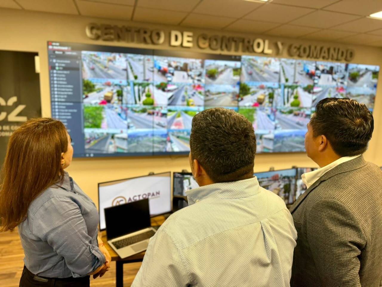 El C2 en Actopan integra 124 cámaras de videovigilancia con tecnología de inteligencia artificial