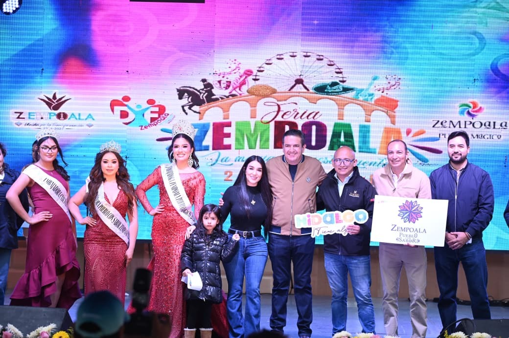 Feria Zempoala 2026 recibió familias de Hidalgo y otras entidades que disfrutaron su cartelera gratuita