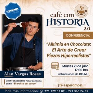 El chocolate se convierte en arte con talento hidalguense