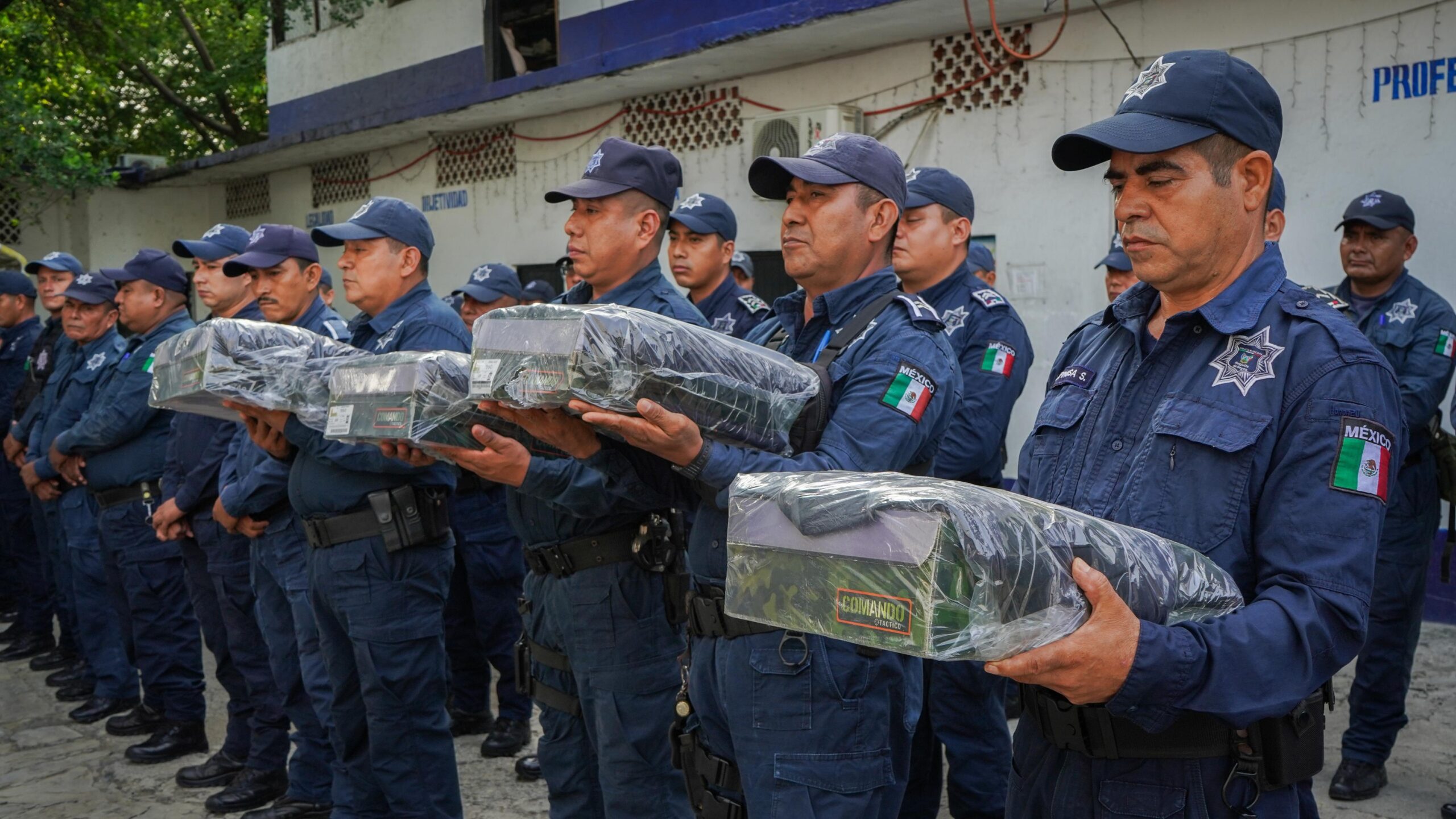 La corporación policial de Huejutla sumó herramientas para mejorar su capacidad de respuesta