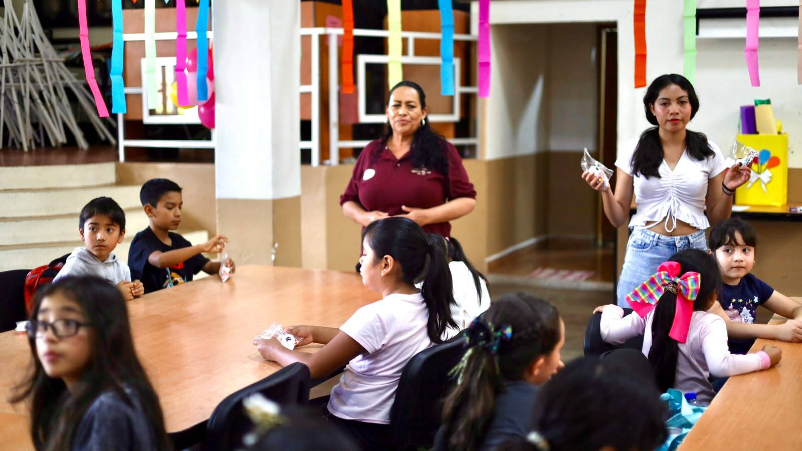 Niñas y niños participan en las actividades del curso de verano impulsado por Tepeji para fortalecer aprendizaje y convivencia