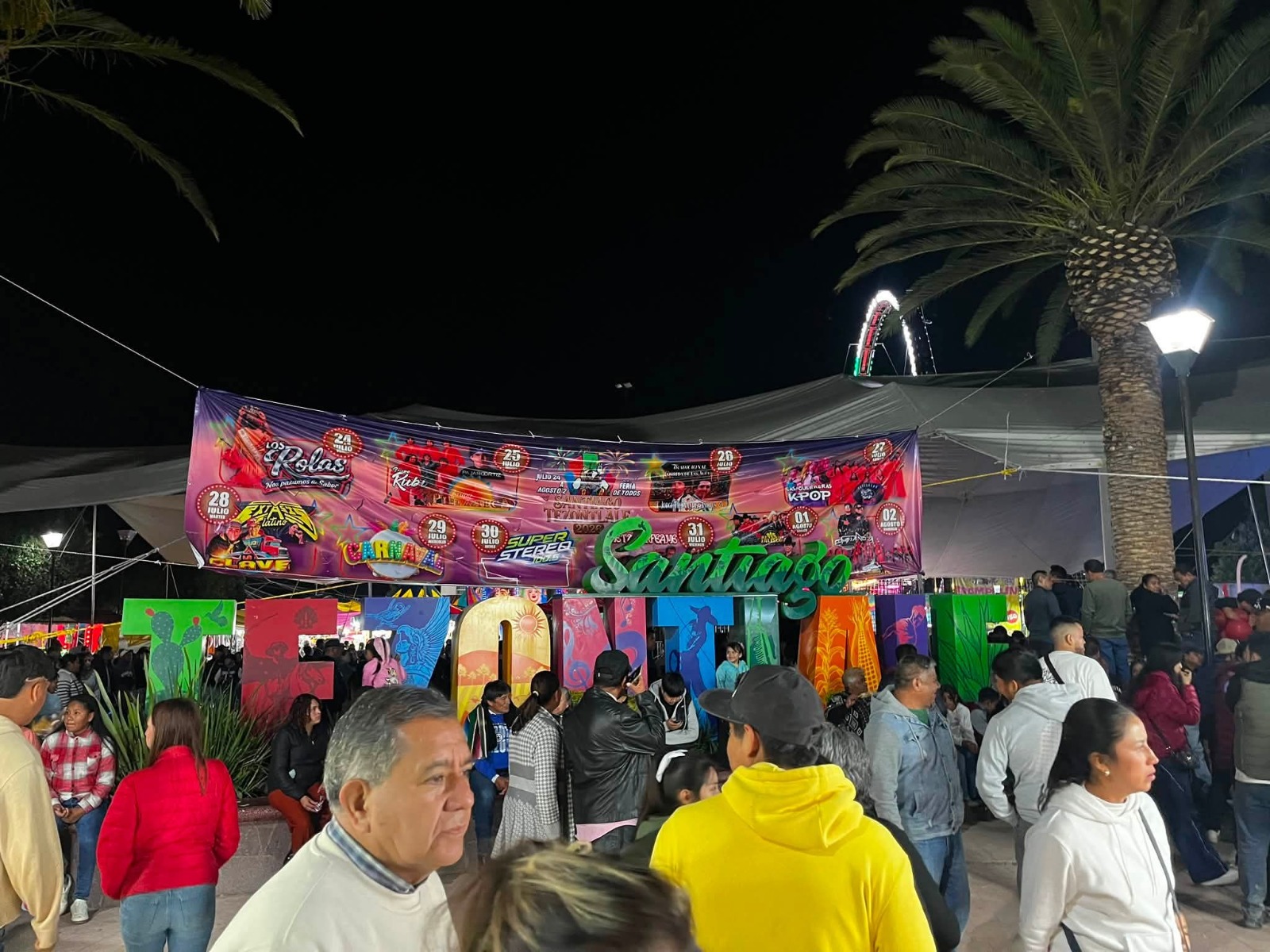 La Feria de Santiago en Ajacuba destacó por sus actividades culturales, religiosas y recreativas para todas las edades