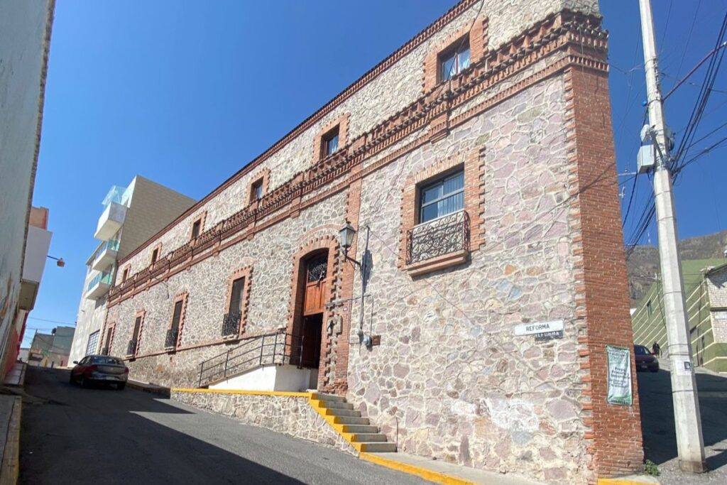 Un edificio ubicado en la calle Reforma, en el barrio El Arbolito, en Pachuca