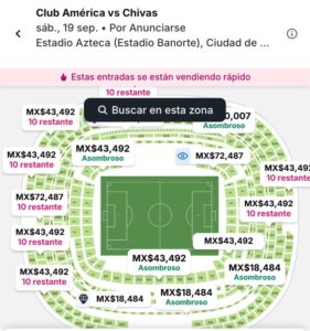 Los precios alcanzaron precios jamás antes vistos en la Liga MX