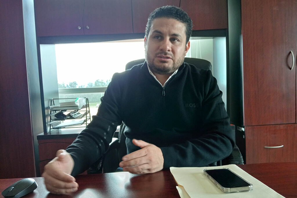 Enzo Nuvolari Balderas Castro explicó que recuperar la cartera vencida no es tarea fácil | Foto: Antonieta Islas