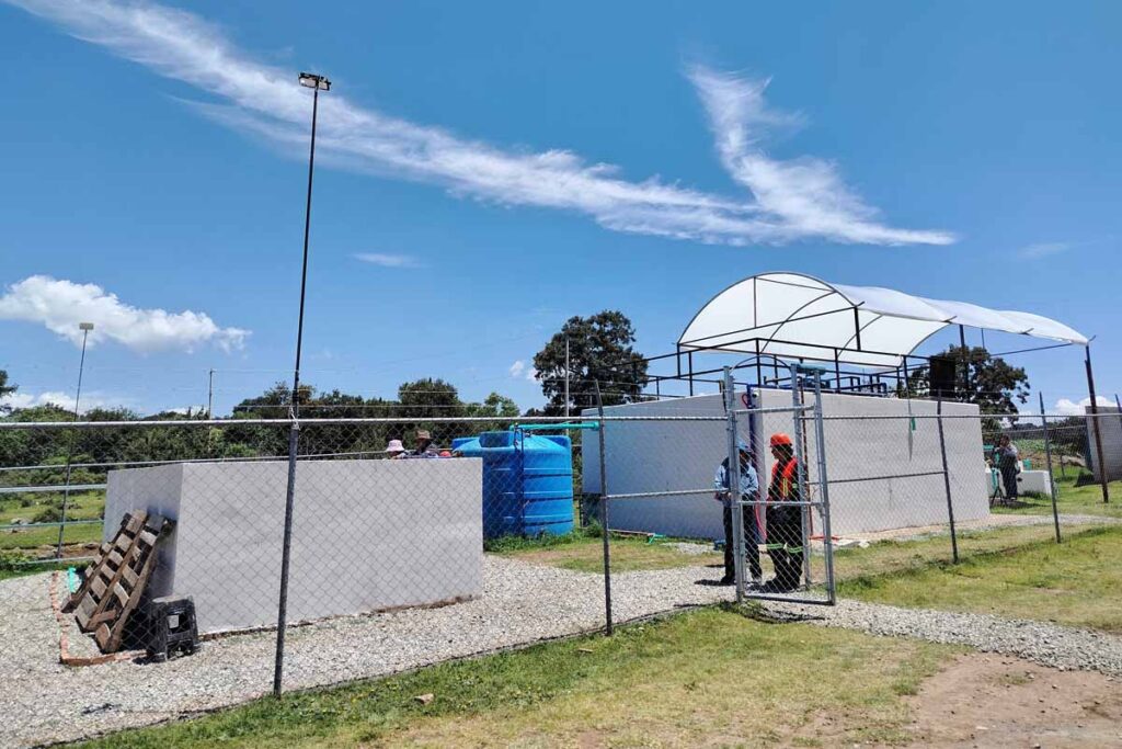 La planta tratadora de agua de La Lagunilla tendrá con una vida útil de hasta 10 años | Foto: Especial