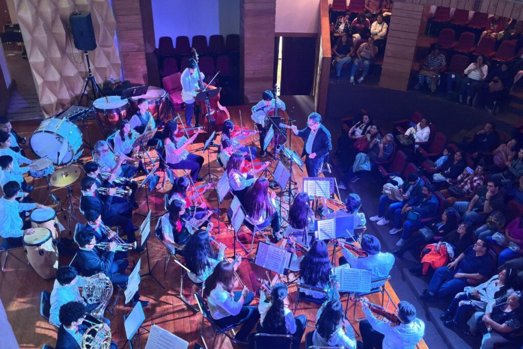 Público presente en la clausura del programa Música para el Pueblo en Pachuca